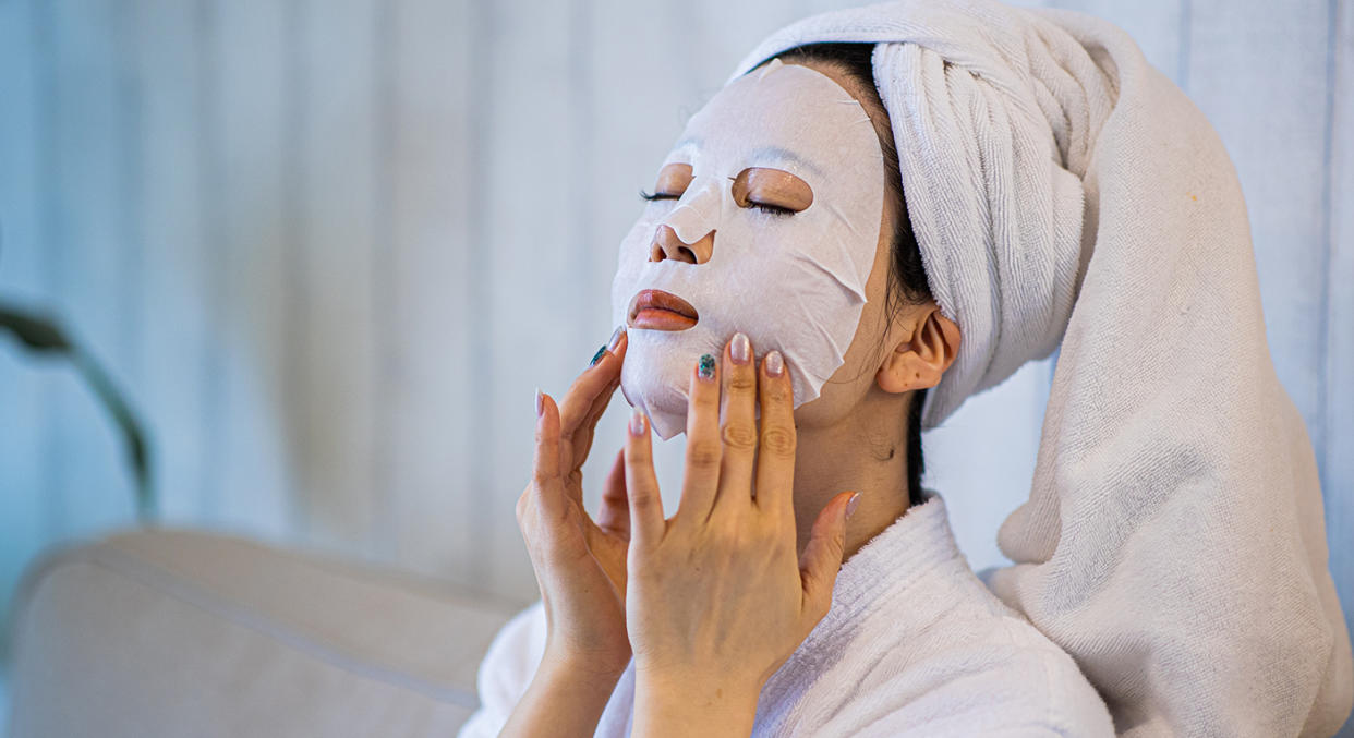 Treat yourself to a pamper with this top-rated Lancome face mask.  (Getty Images)