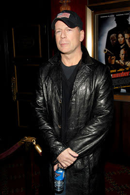 Bruce Willis at the NY premiere of The Weinstein Company's Lucky Number Slevin