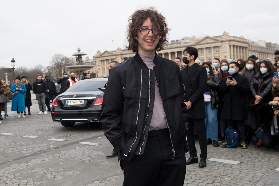 Dior Homme : Outside Arrivals - Paris Fashion Week - Menswear F/W 2022-2023 (Jacopo Raule / Getty Images)