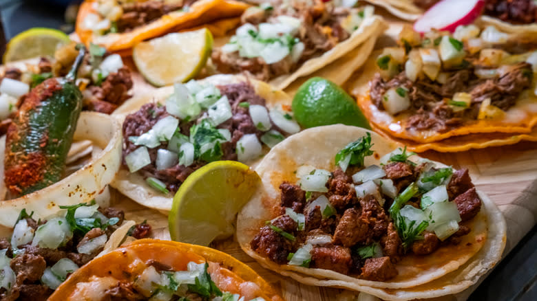 beef street tacos