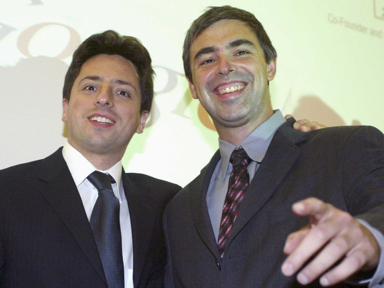 Sergey Brin and Larry Page