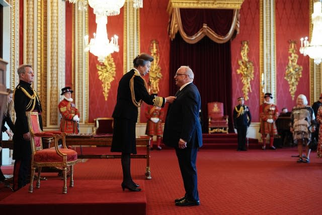 Investitures at Buckingham Palace