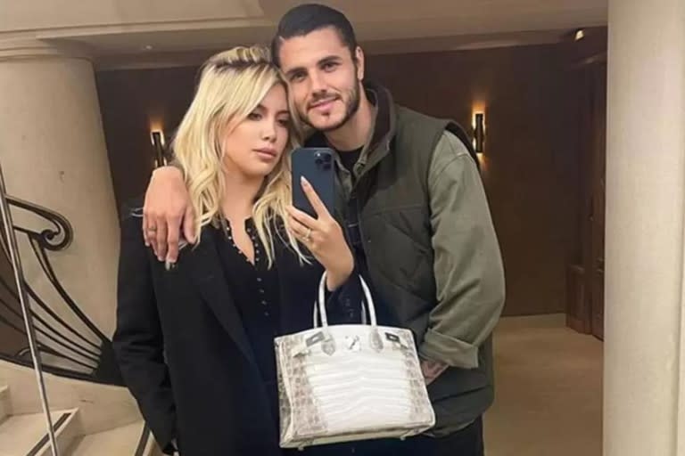 Cuántos miles de euros cuesta la cartera que le regaló Mauro Icardi a Wanda Nara para reconquistarla: "Duermo con ella"