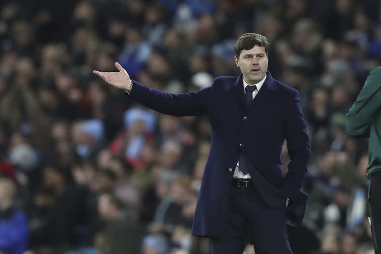 El técnico del PSG Mauricio Pochettino