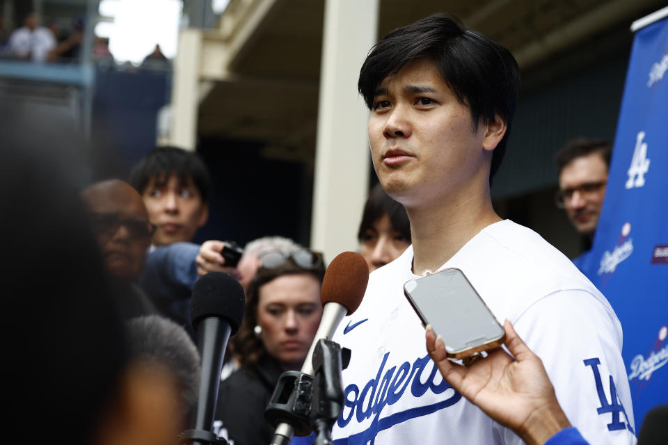 大谷翔平。(Photo by Ronald Martinez/Getty Images)