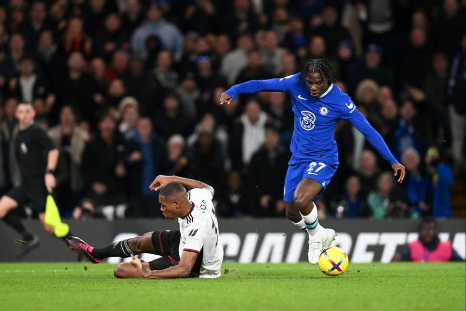 Cameo: Fofana almost scored on his Premier League debut (Chelsea FC via Getty Images)