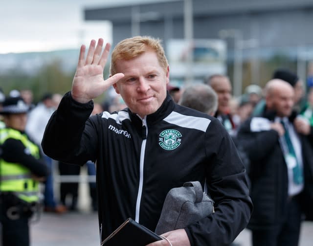 Hibernian manager Neil Lennon played his international football