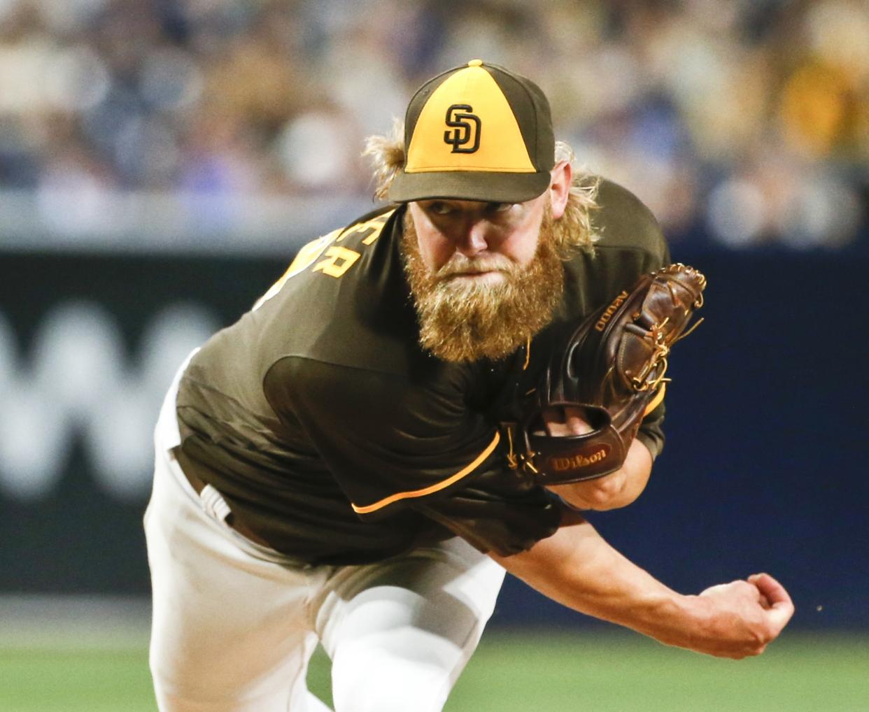 Andrew Cashner is headed to Miami and will reunite with Fernando Rodney. (AP)