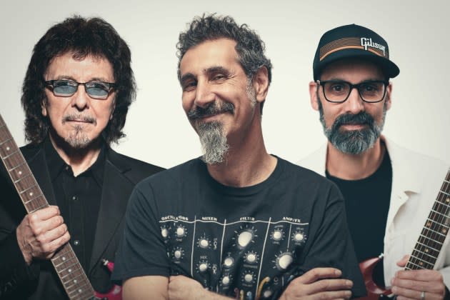 Serj-Tankian-and-Tony-Iommis-new-song-for-Armenia - Credit: Gibson