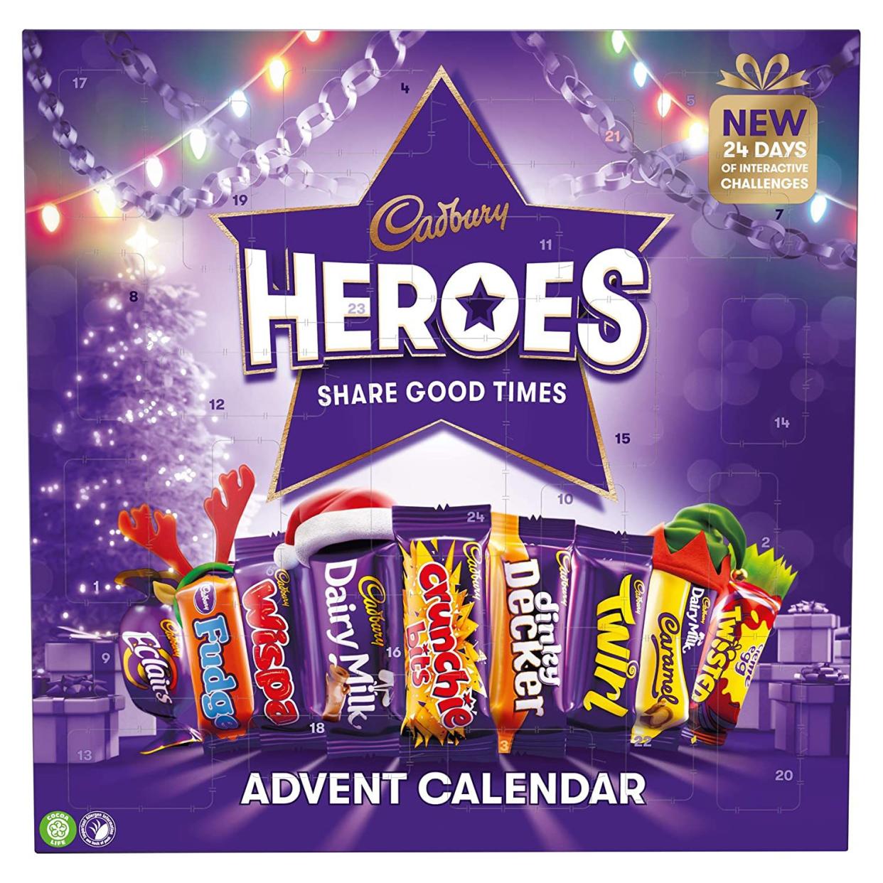 Cadbury Heroes Advent Calendar