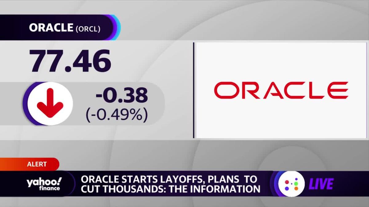 Oracle reportedly plans to lay off thousands of employees