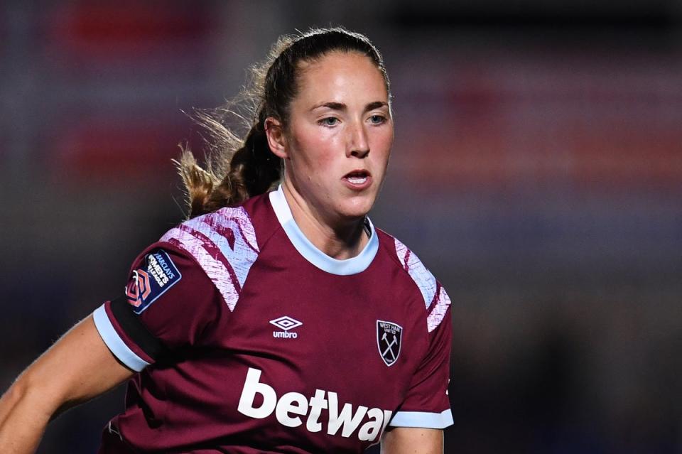 Return: West Ham’s Lucy Parker could make her England debut in matches against Brazil and Australia  (Getty Images)