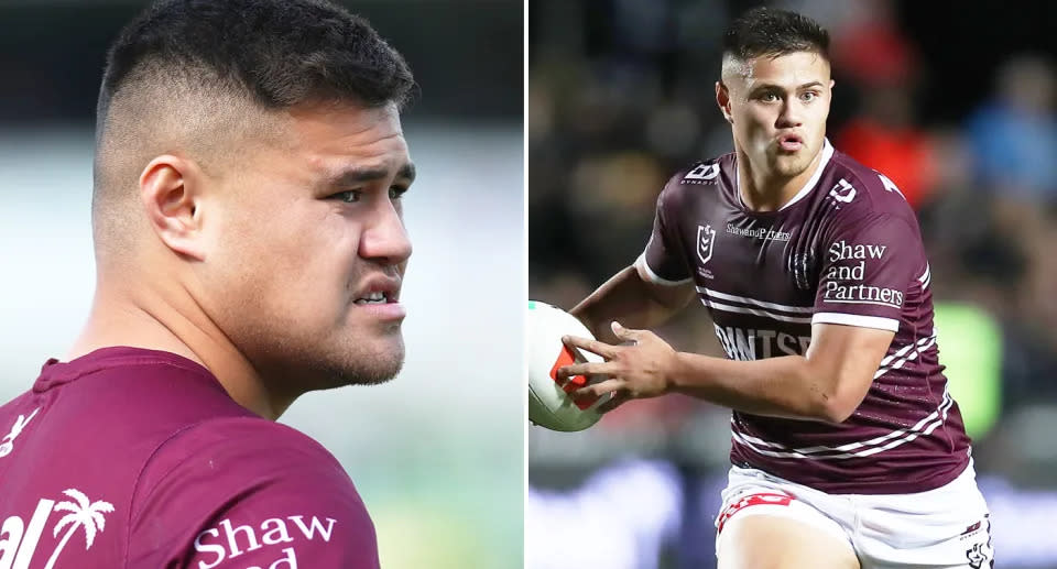 Josh Schuster has not featured for Manly in the NRL in 2024. Pic: Getty