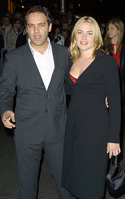 Sam Mendes and Kate Winslet at the New York premiere of Miramax's Iris