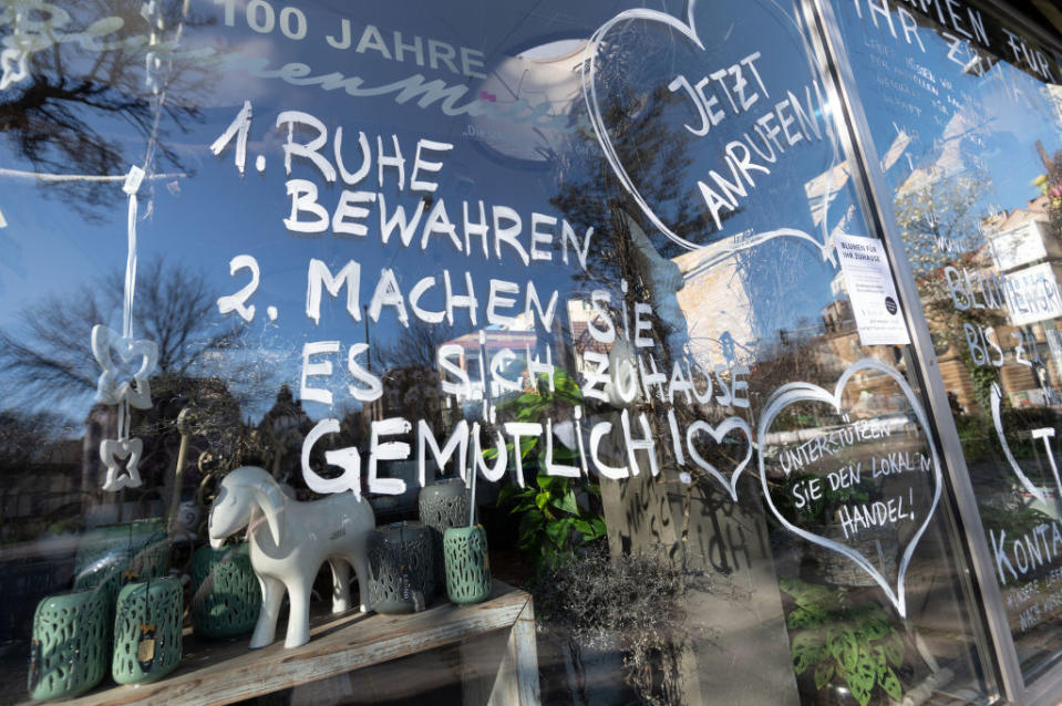 Viele kleine Unternehmen - wie dieser Blumenladen in Baden-Württemberg, sind auf unsere Unterstützung angewiesen. (Bild: Getty Images) 