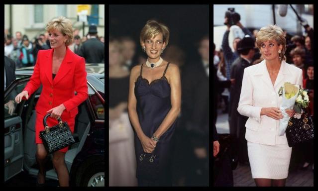 Princess Diana and her lady dior bag