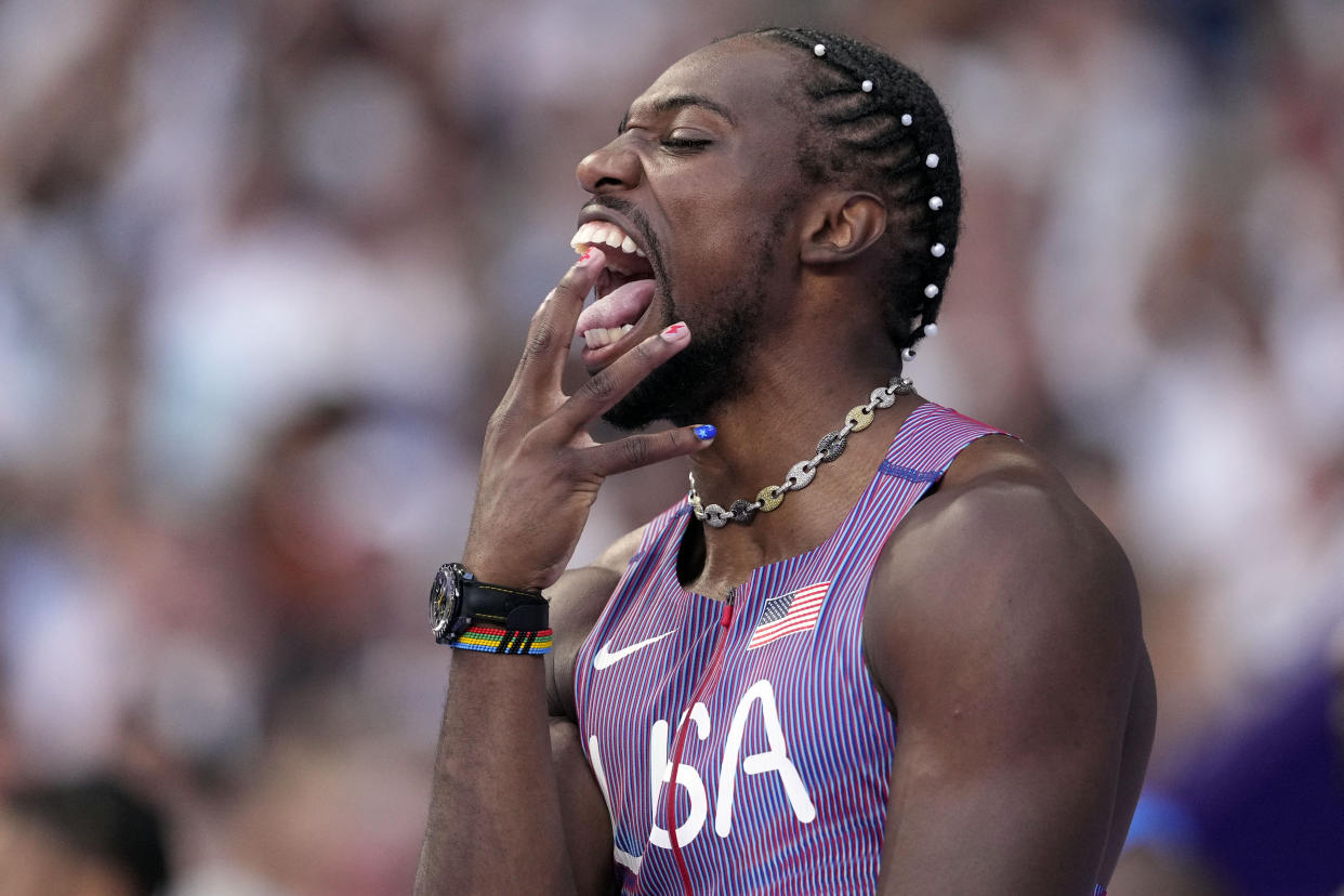 2024 Paris Olympics USA's Noah Lyles wins gold in thrilling 100meter