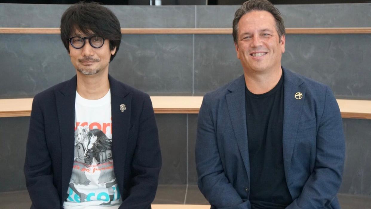  Kojima and Phil Spencer. 