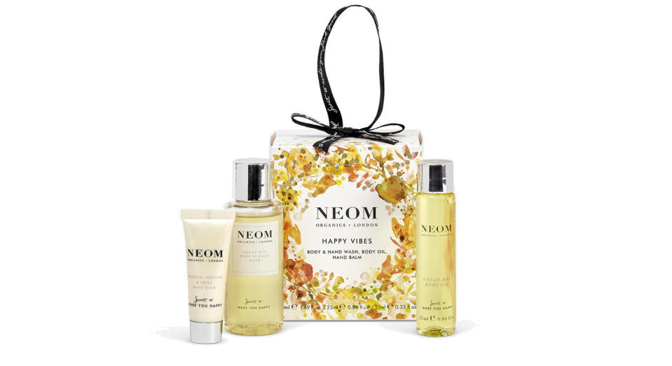 Neom Organics London Happy Vibes Body Care Gift Set, £20