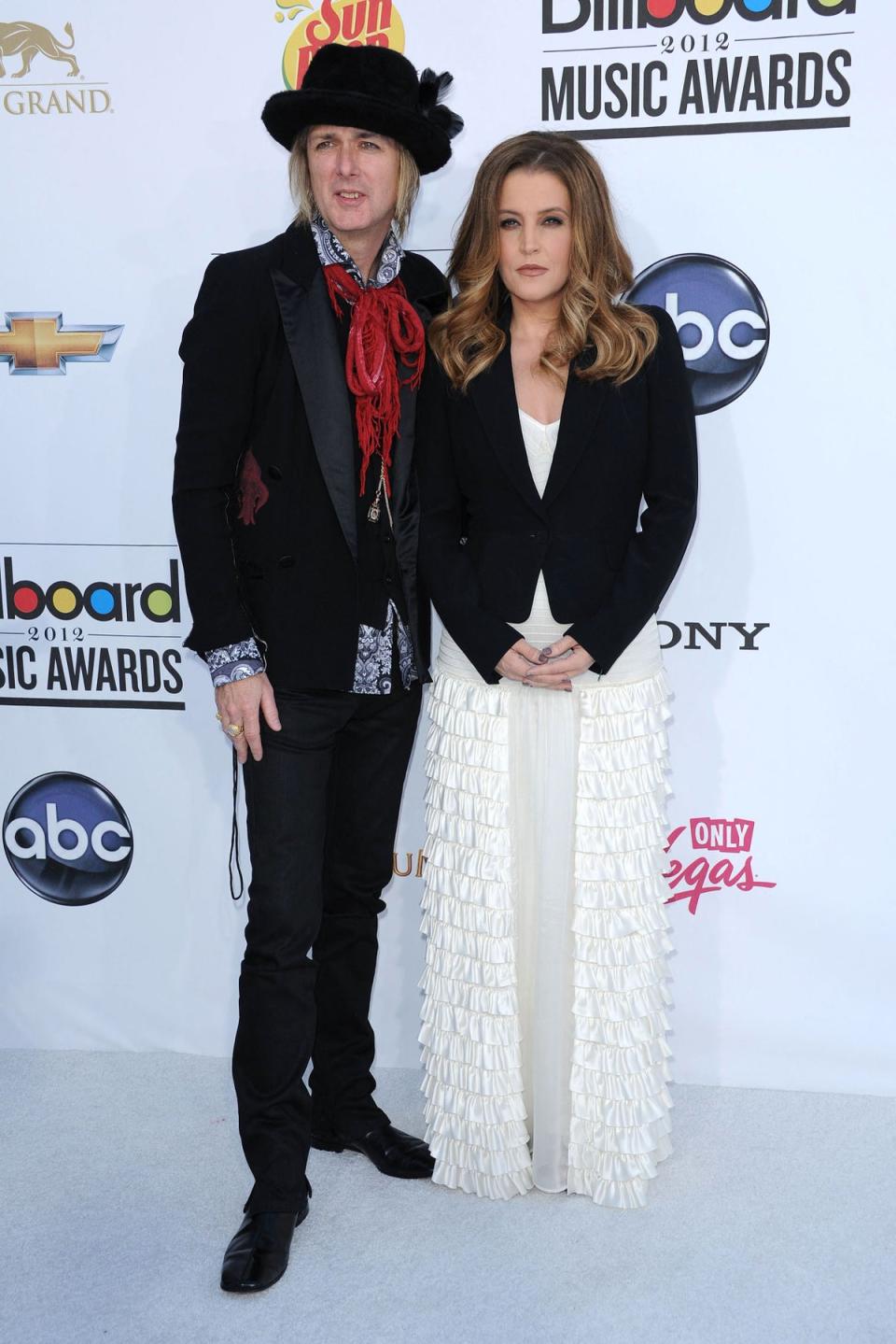 Michael Lockwood and Lisa Marie Presley moved to Sussex in 2010 (Chris Delmas / AFP via Getty Images)