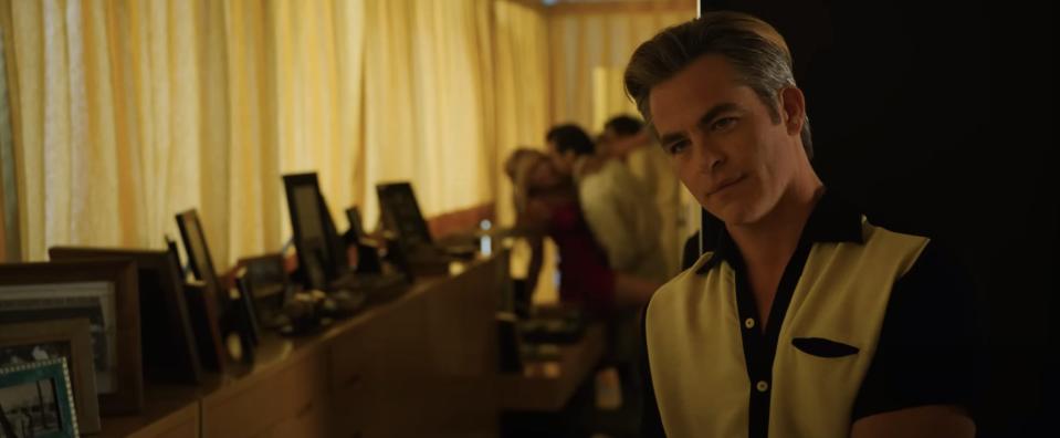 Chris Pine in the trailer for "Don't Worry Darling."