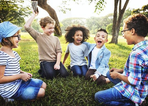   <span class="attribution"><a class="link " href="https://www.shutterstock.com/image-photo/kids-playing-cheerful-park-outdoors-concept-419185651" rel="nofollow noopener" target="_blank" data-ylk="slk:Rawpixel.com/Shuttersock;elm:context_link;itc:0;sec:content-canvas">Rawpixel.com/Shuttersock</a></span>