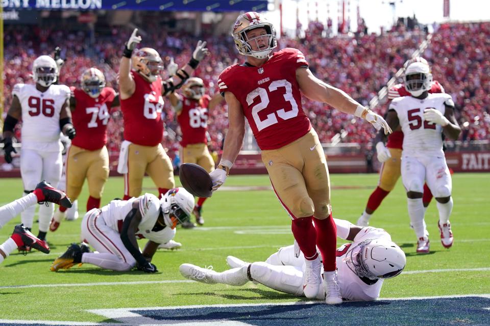 Christian McCaffrey and the San Francisco 49ers are 4-0 on the season after 35-16 win over the Arizona Cardinals in NFL Week 4.