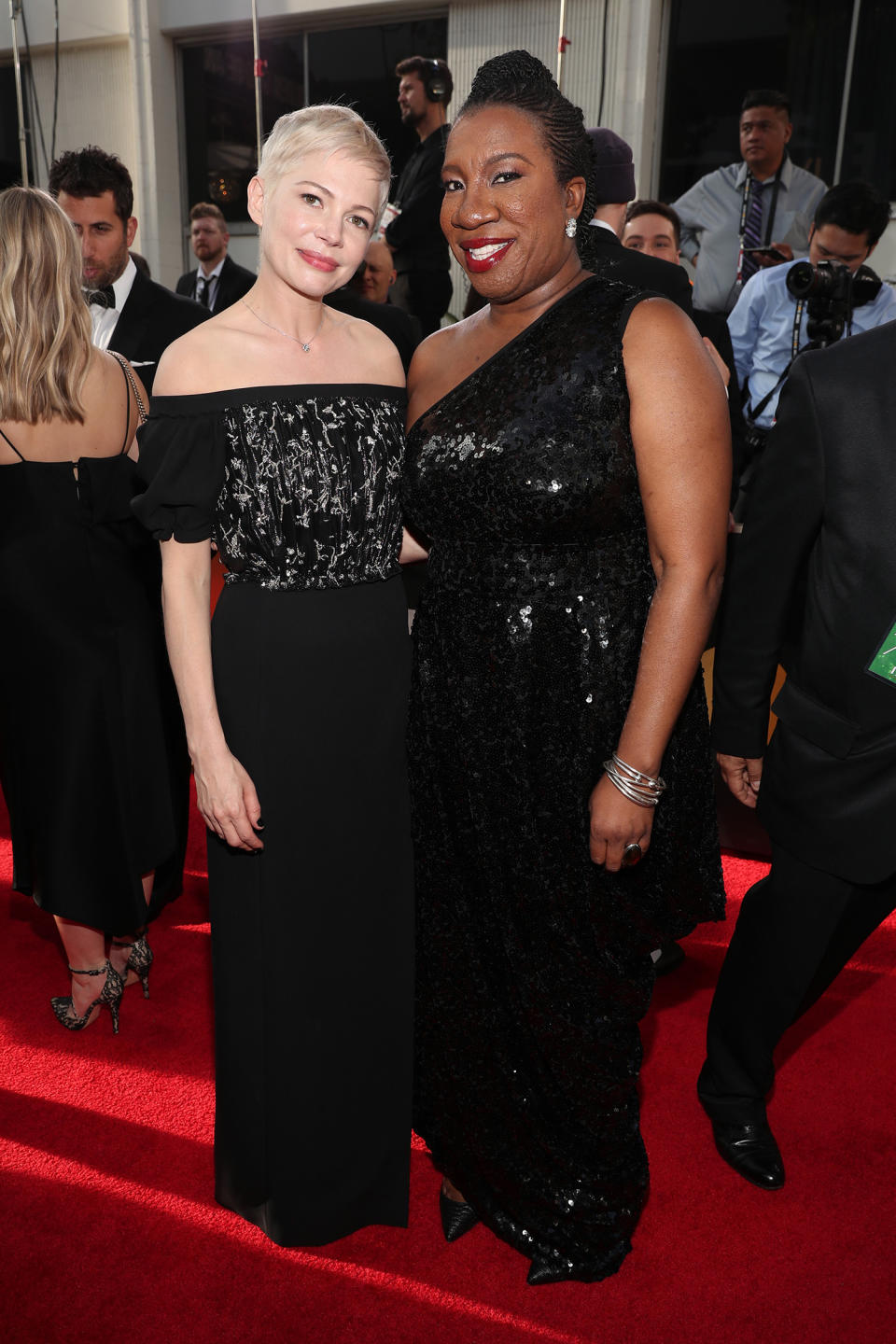 Michelle Williams and Tarana Burke