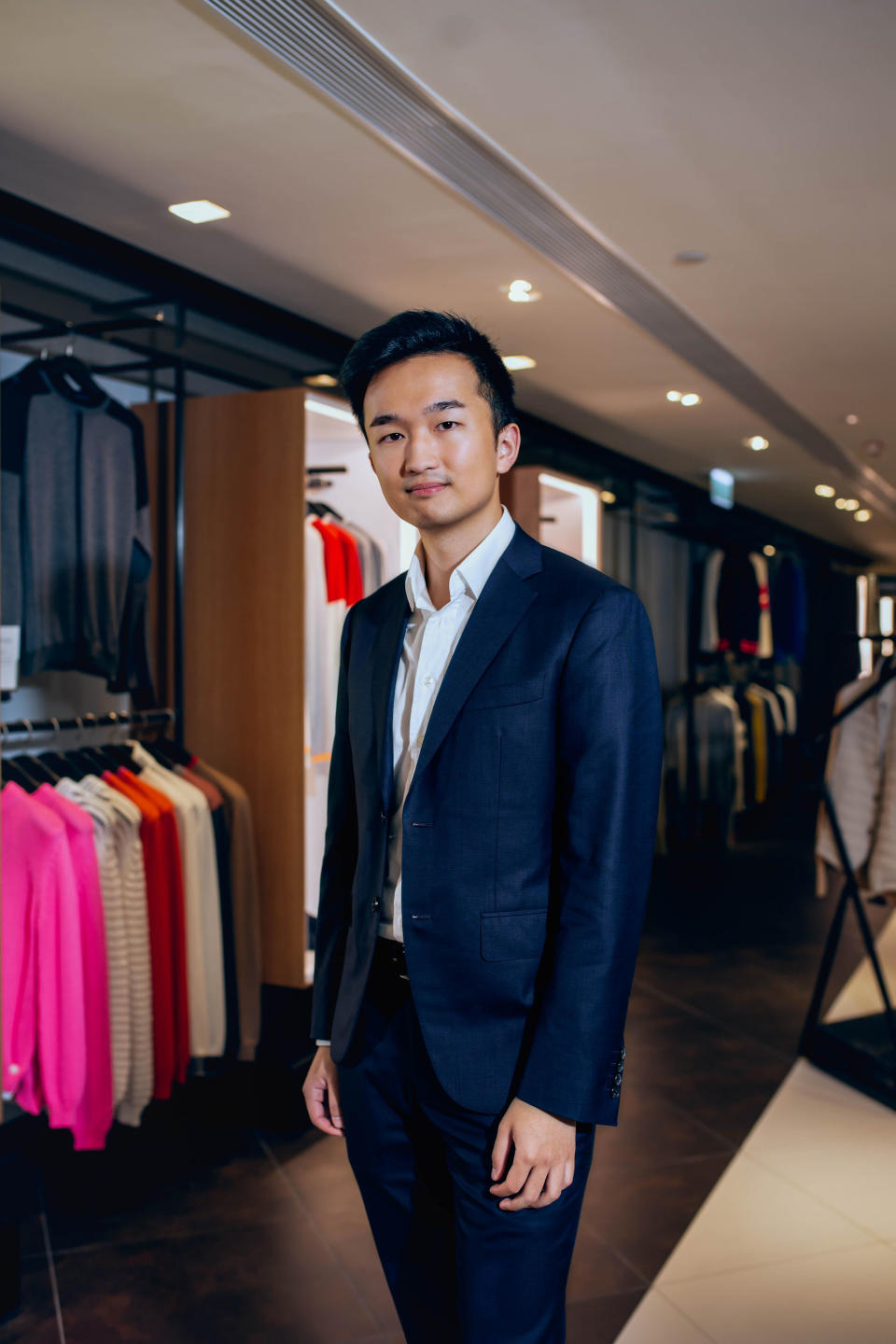 Pearson Poon, executive director of Harvey Nichols and son of Dickson Poon.