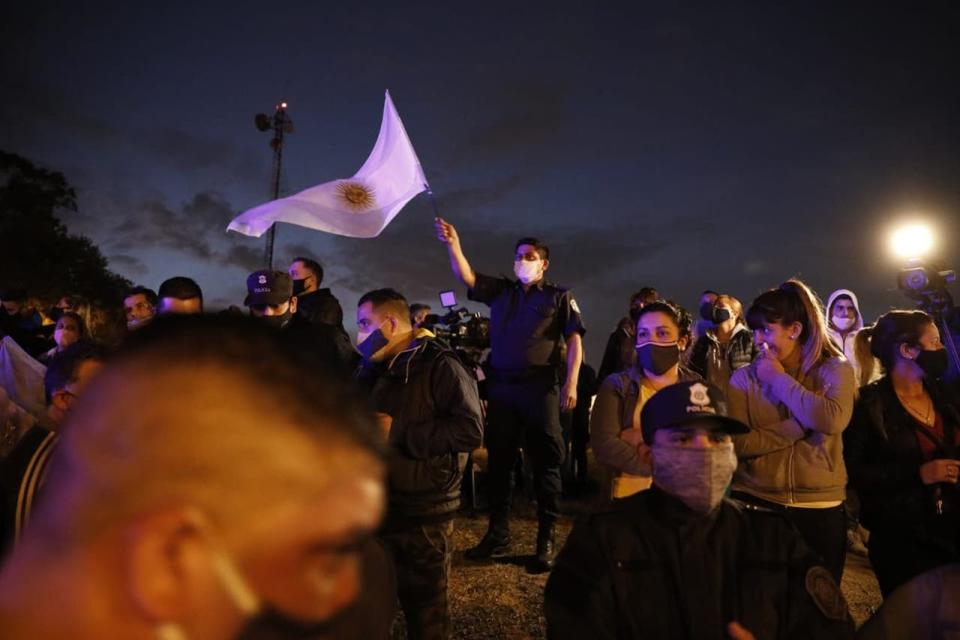 En Puente 12 se estableció en foco principal de la protesta