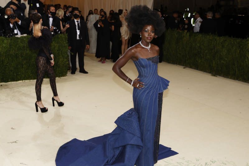 Lupita Nyong'o attends the Costume Institute Benefit at the Metropolitan Museum of Art in 2021. File Photo by John Angelillo/UPI