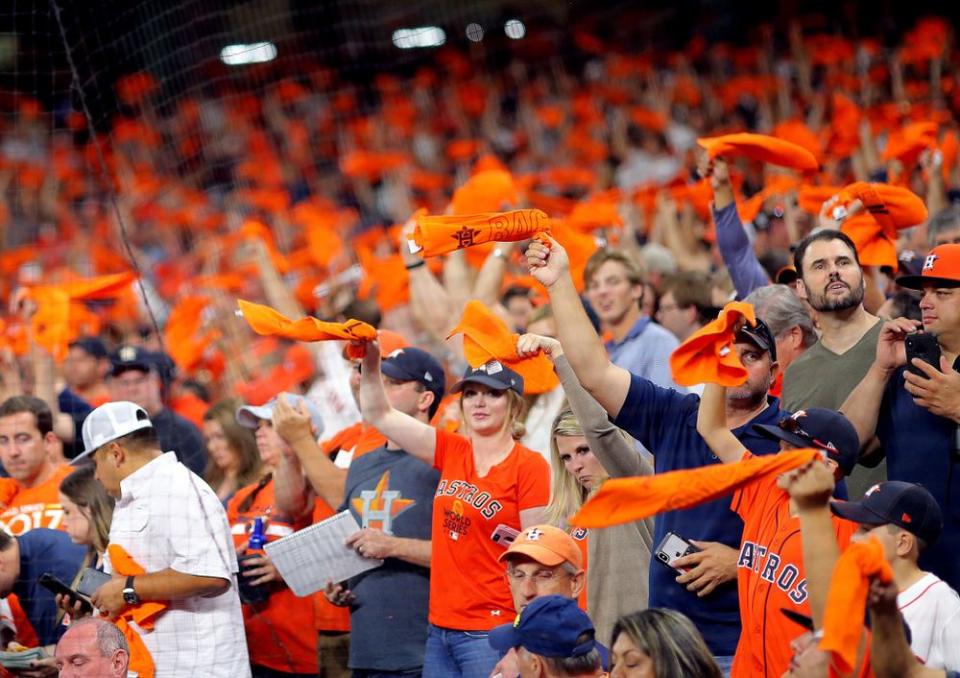 Houston Astros fans | Alex Trautwig/MLB Photos/Getty