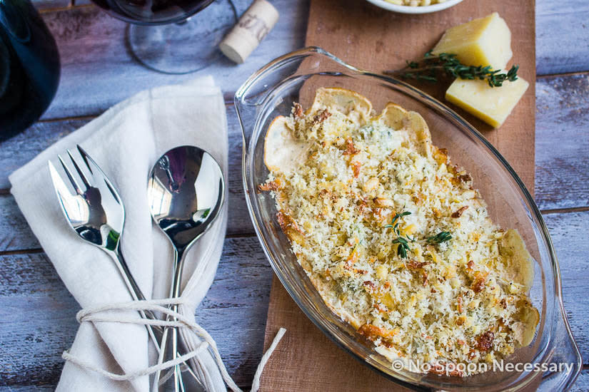 <strong>Get the <a href="http://www.nospoonnecessary.com/brussels-sprouts-gratin/" target="_blank">Brussels Sprouts & Pearl Onion Gratin recipe</a> from No Spoon Necessary</strong>