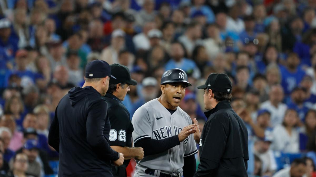 Le joueur des Yankees Domingo German a été expulsé contre les Blue Jays pour une substance étrangère