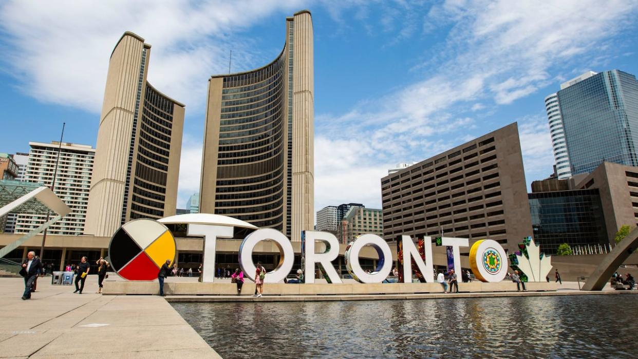 City councillors on a key committee have approved $85 million in new spending to support Toronto's strained shelter system. Refugee claimants now make up more than half of the people in city shelters.  (Michael Wilson/CBC - image credit)