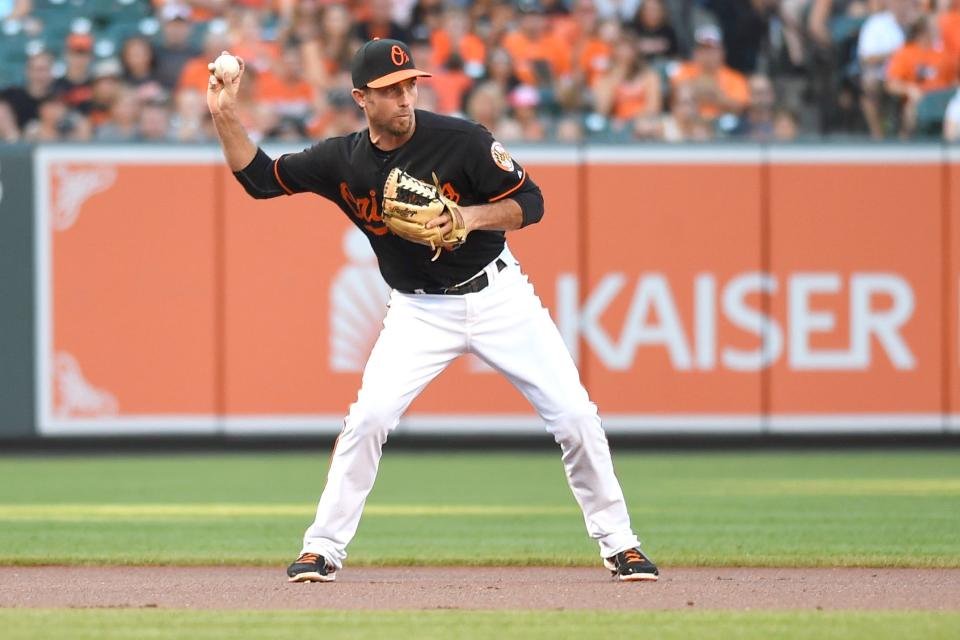 Baltimore Orioles shortstop J.J. Hardy.