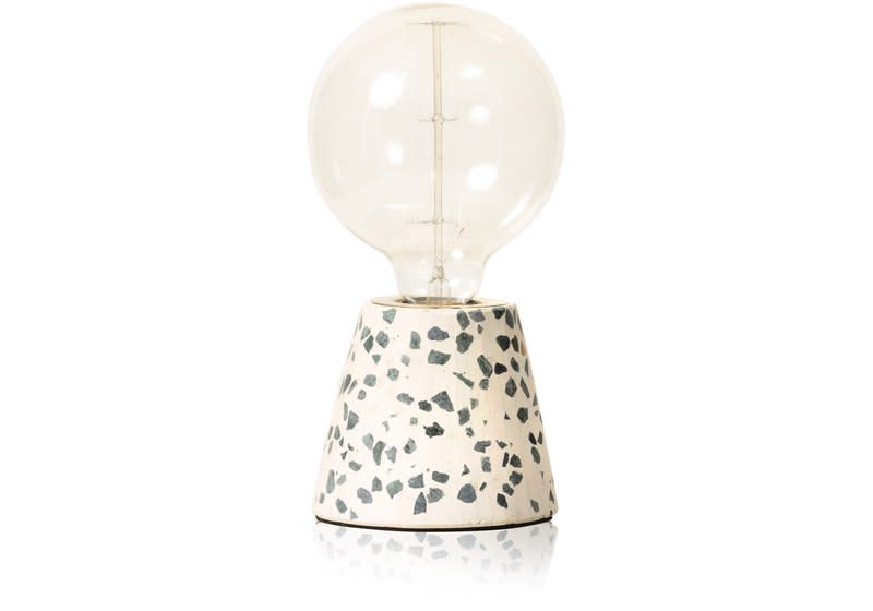 <p><a rel="nofollow noopener" href="https://www.oliverbonas.com/homeware/ettore-table-lamp-42859" target="_blank" data-ylk="slk:Oliver Bonas, £40;elm:context_link;itc:0;sec:content-canvas" class="link ">Oliver Bonas, £40</a> </p>