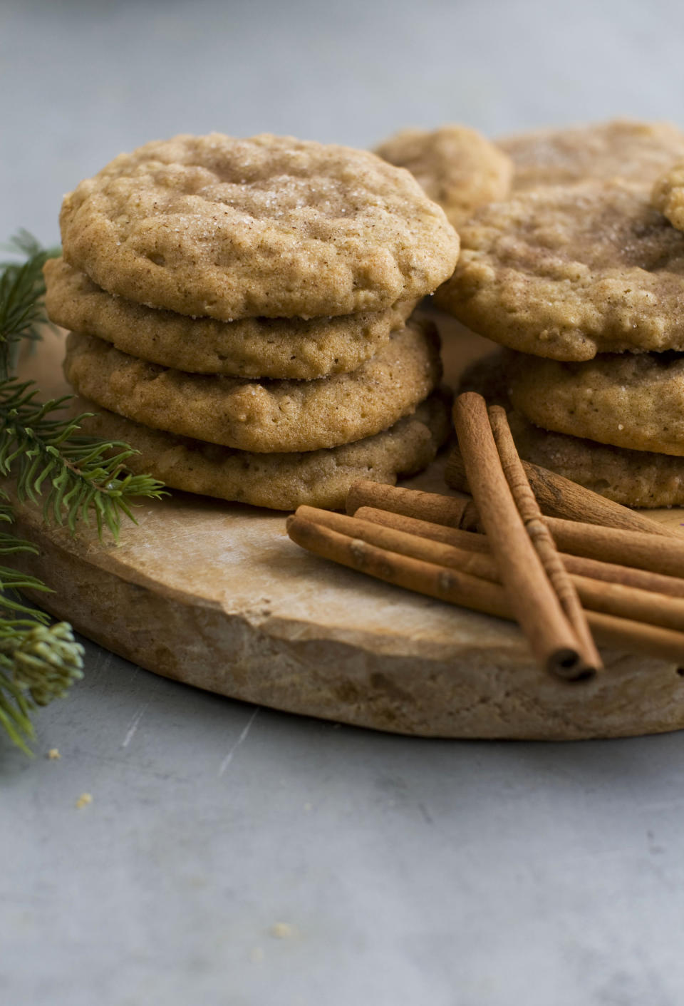 In this image taken on Monday, Nov. 5, 2012, cinnamon honey oat drops are shown in Concord, N.H. (AP Photo/Matthew Mead)