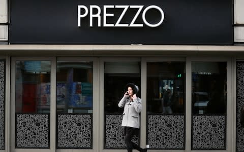 A Prezzo restaurant in London - Credit: HANNAH MCKAY/HANNAH MCKAY