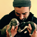 <p>Breaking his social media silence after announcing his split with wife Jennifer Aniston, <em>The Leftovers</em> actor is finding comfort in the best way possible — with puppies! “Texas!! Another very inspiring visit with the incredible people and pups @austinpetsalive,” Theroux captioned this shot, cuddling a pair of fur babies. “I cannot understand how they do what they do, day after day, so consistently and lovingly to save so many dogs and cats. I HIGHLY recommend going in and getting your nose bit by a toothless baby pitbull. Thes two aren’t yet ready to go, but when they are go get em…” (Photo: <a rel="nofollow noopener" href="https://www.instagram.com/p/BfpNWYTlIDR/?taken-by=justintheroux" target="_blank" data-ylk="slk:Justin Theroux via Instagram;elm:context_link;itc:0;sec:content-canvas" class="link ">Justin Theroux via Instagram</a>) </p>