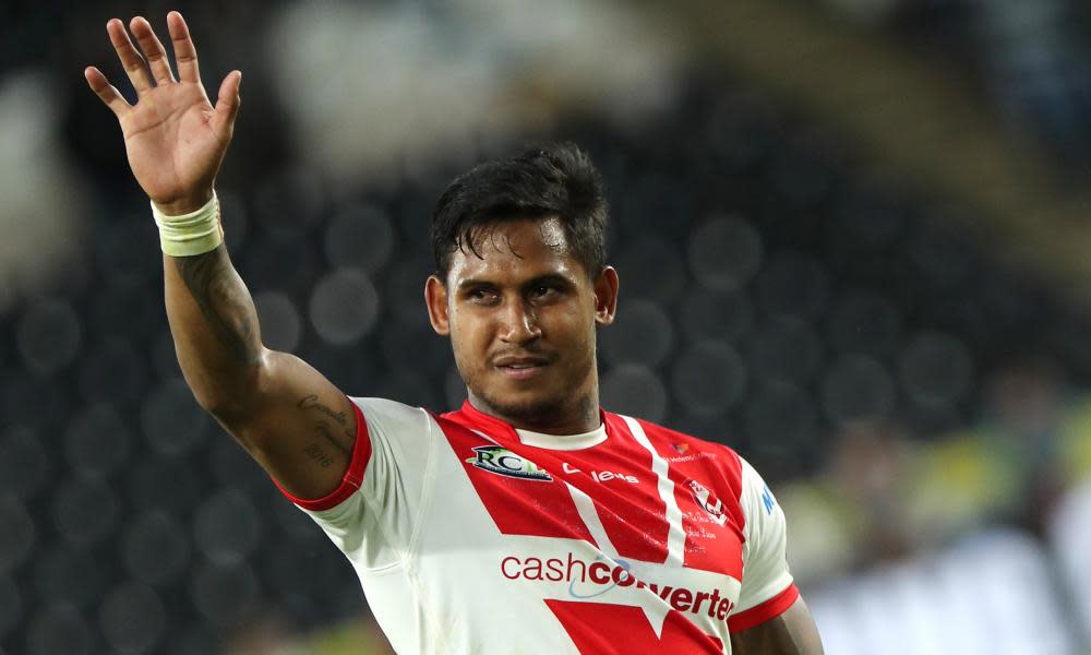 St Helens’ star full-back Ben Barba sealed the win as the visitors showed signs of their imposing early-season form.