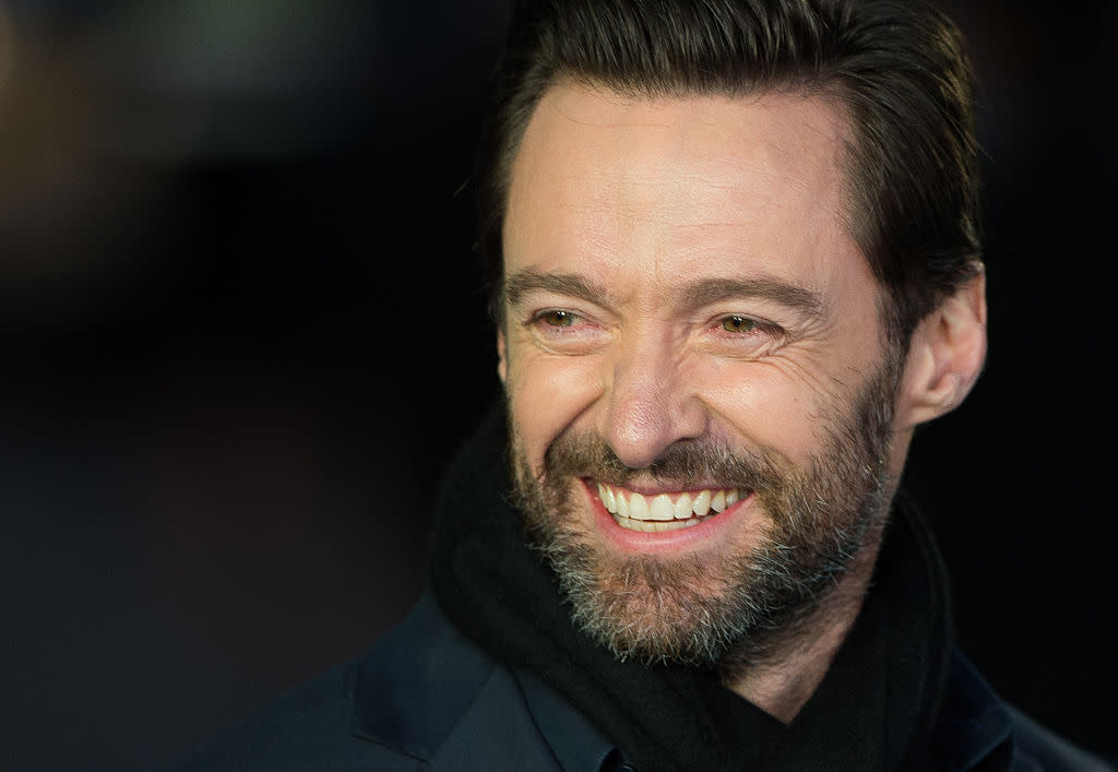 Hugh Jackman is 47, but he looks much older in his latest Instagram picture. (Photo: Getty)