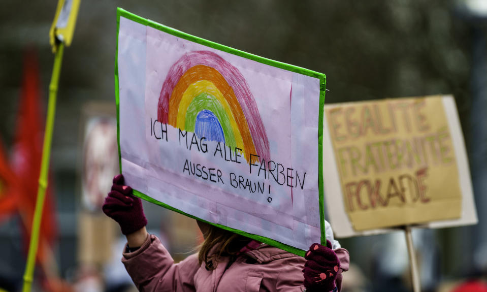 Bundesweite Demonstrationen gegen Rechtextremismus