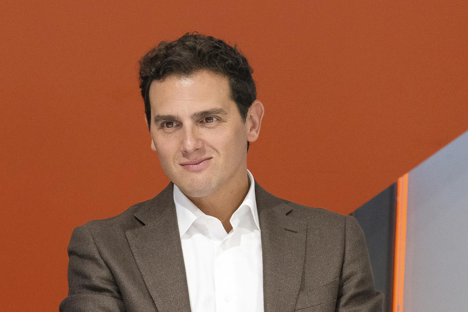 The president of Citizens, Albert Rivera during the meeting of the Executive Committee of the Citizens formation held this Monday in Madrid. Spain June 24, 2019  (Photo by Oscar Gonzalez/NurPhoto via Getty Images)