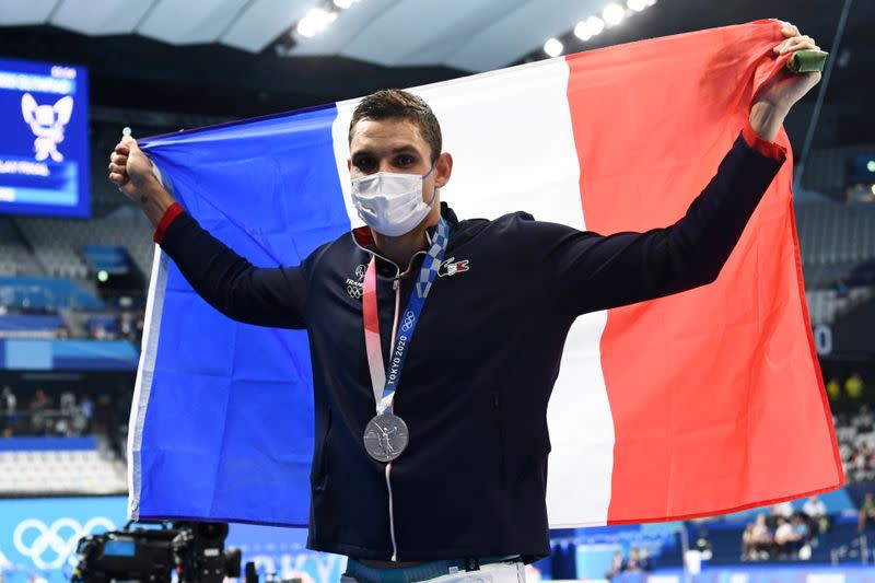 Swimming - Men's 50m Freestyle - Medal Ceremony