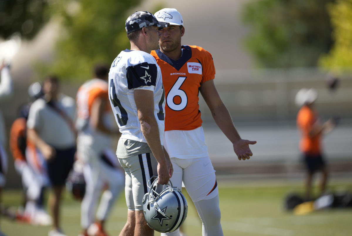 Broncos release punter Sam Martin ahead of Tuesday's 53-man roster