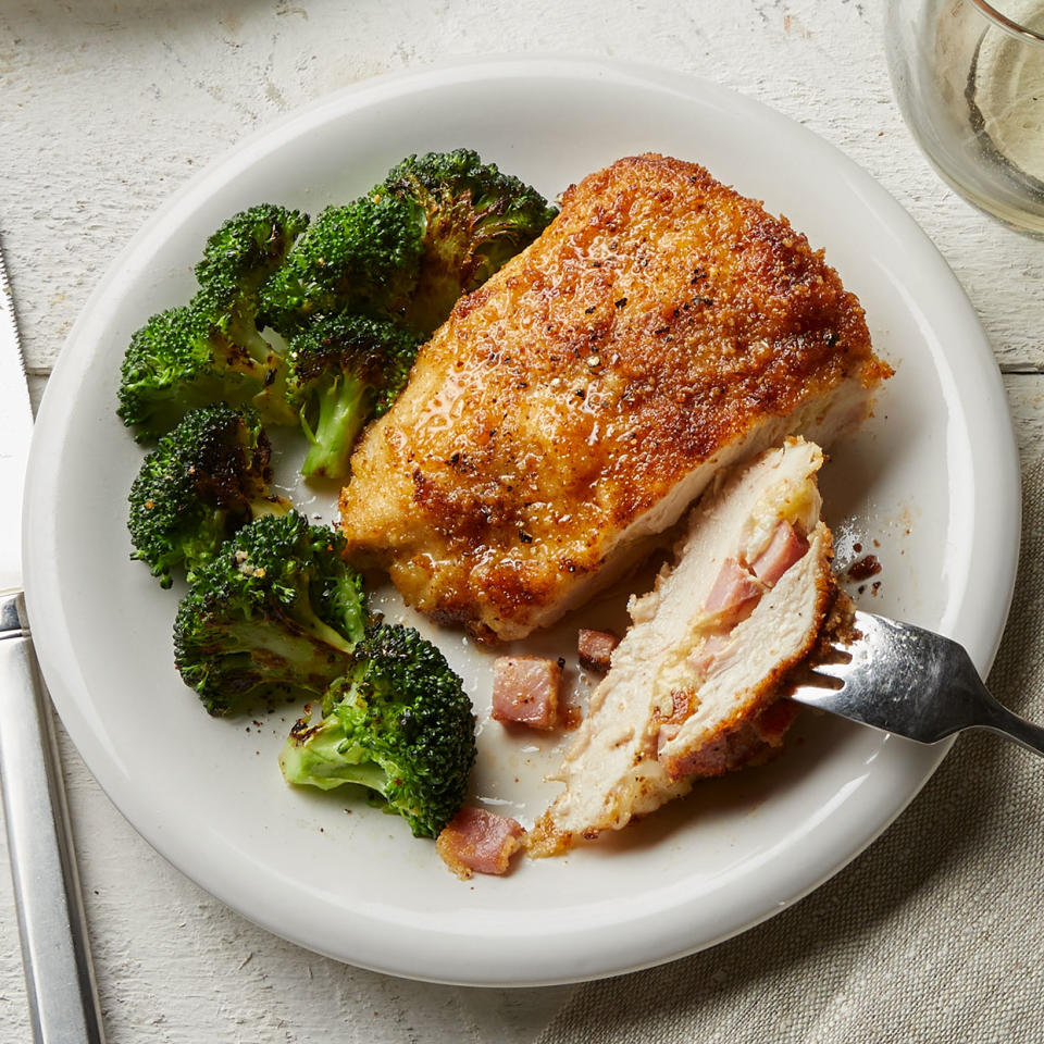 Ham-&-Cheese-Stuffed Chicken Breasts