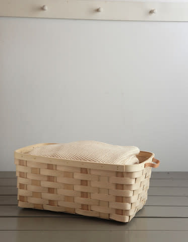 Natural Wood Basket