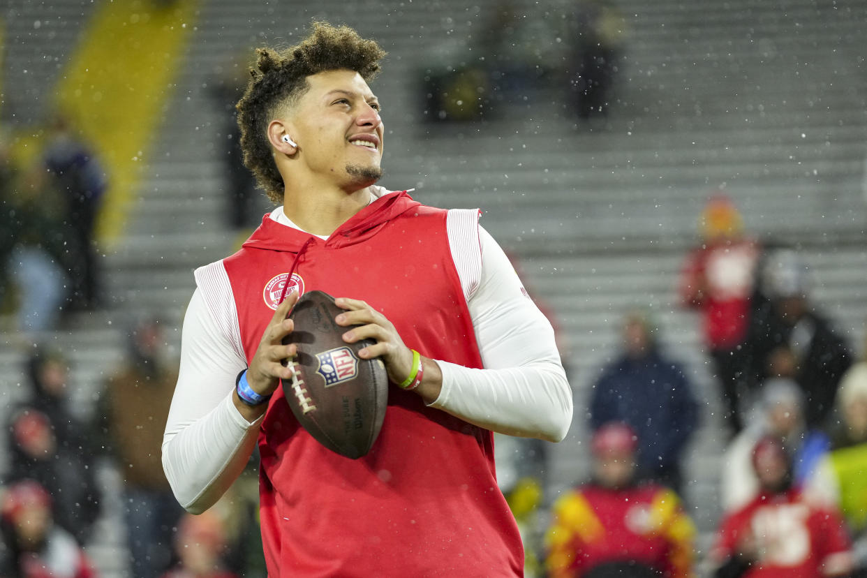 Chiefs-Quarterback Patrick Mahomes: Ein Gemälde von ihm ging viral.