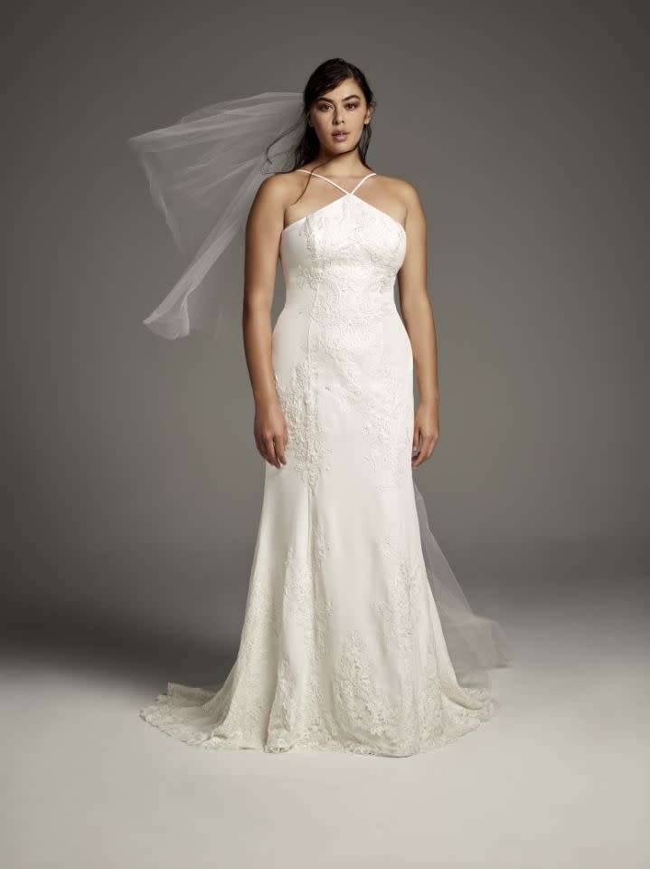 White von Vera Wang (Foto: David’s Bridal)